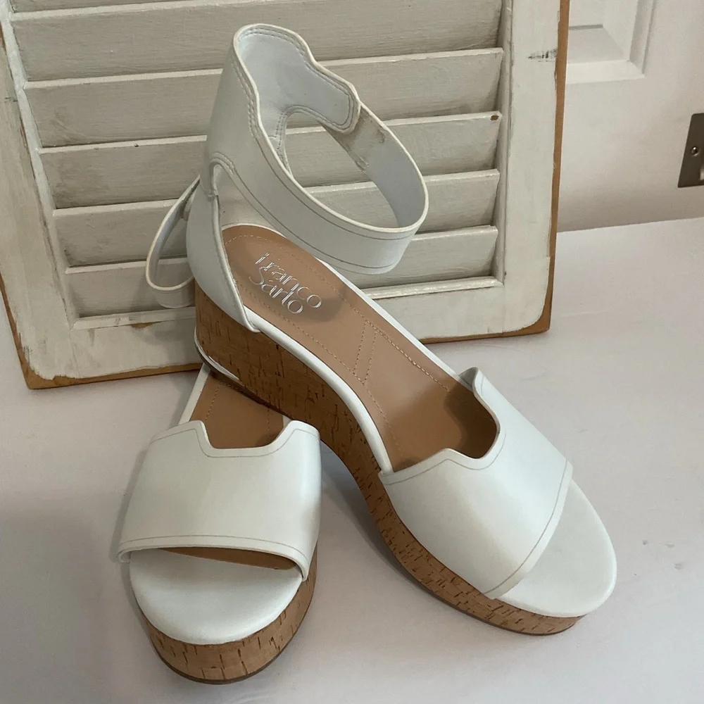 Franco Sarto Sandals Samina Wedge Size 9